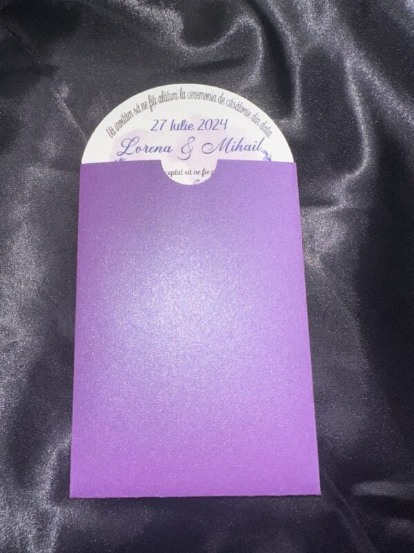 Invitatie tip arcada - imagine 3