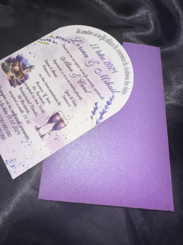 Invitatie tip arcada - imagine 6