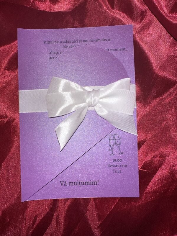 Invitatie inima perlata