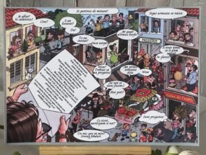 Invitatie comic con rulata - imagine 2