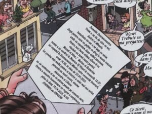 Invitatie comic con rulata - imagine 3