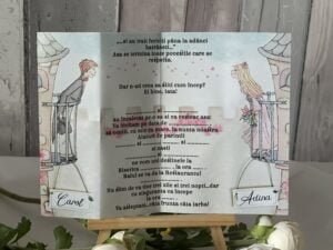 Invitatie Romeo & Julieta - imagine 3