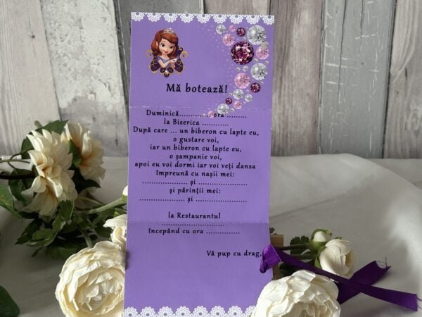Invitatie Sofia - imagine 4