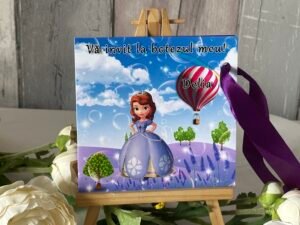 Invitatie tip carte Sofia