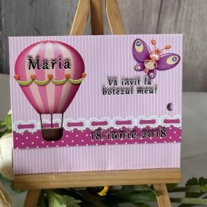 Invitatie fluture