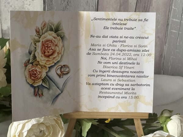Invitatie miri - imagine 4