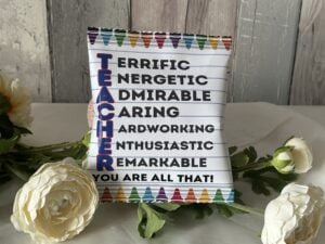 Ambalaj personalizat profesor
