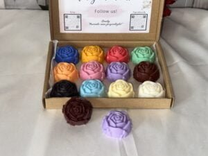 Wax melt trandafiri