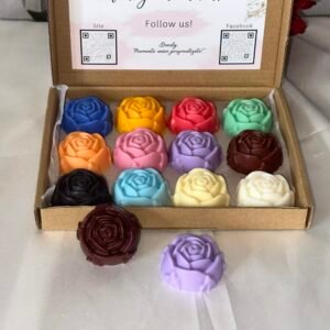 Wax melt trandafiri