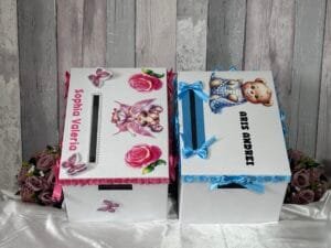 Cutie dar personalizată cu urs - imagine 6