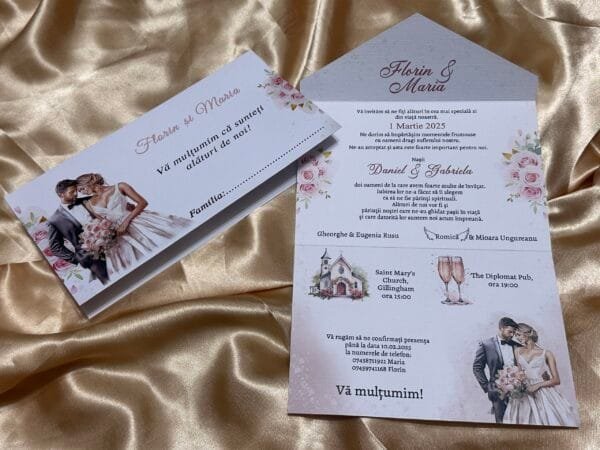 Invitatie tip plic - imagine 8