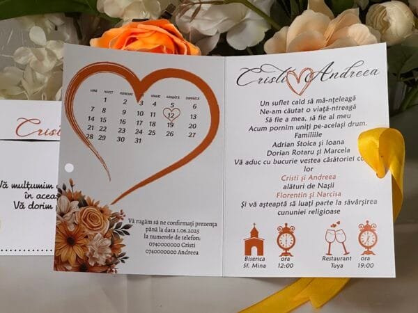 Invitatie tip carte - imagine 5