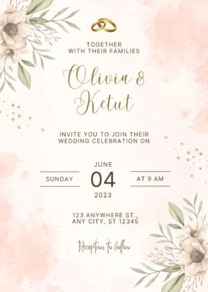 Invitatie digitala nunta