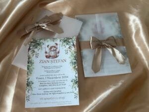 Invitatie vellum cu sigiliu parfumat - imagine 2