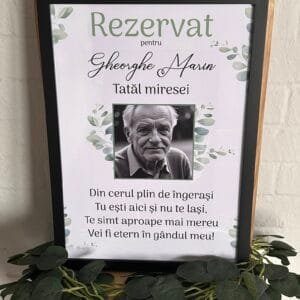 Tablou Rezervat