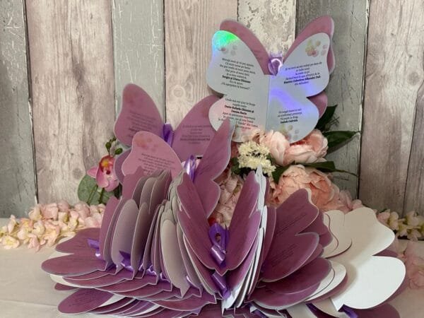 Invitatie fluture