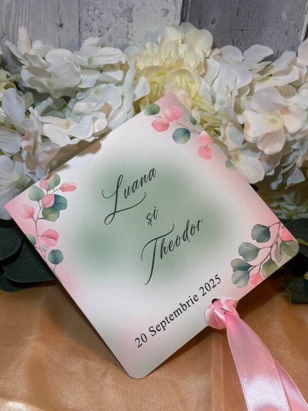 Evantai elegant personalizat - imagine 4