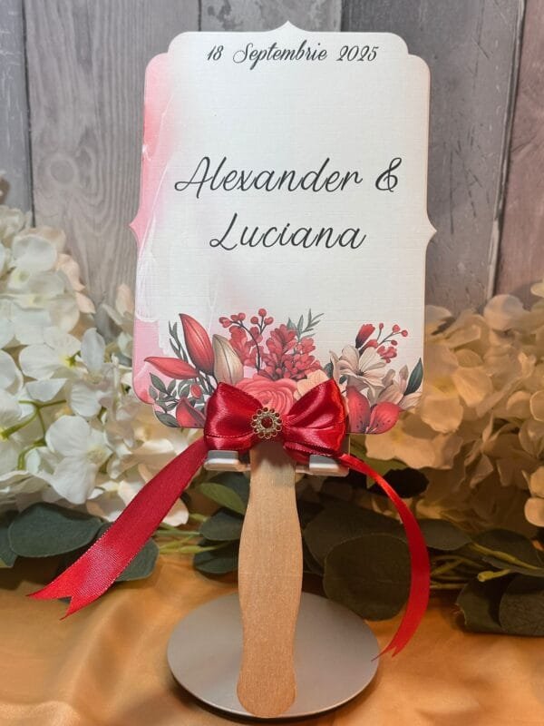 Evantai elegant personalizat