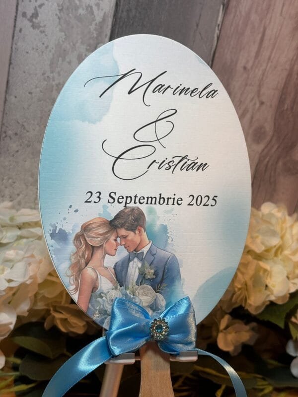 Evantai oval personalizate - imagine 3