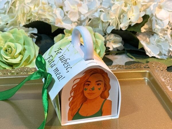 Cană și cutie personalizată - imagine 6