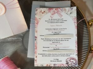 Invitație de botez elegantă - imagine 6