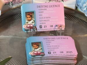 Mărturie magnetică „Driving Licence” - imagine 3