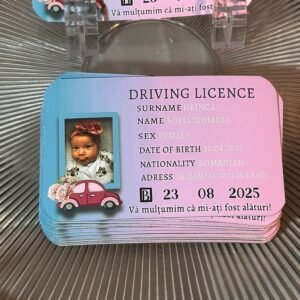 Mărturie magnetică „Driving Licence”