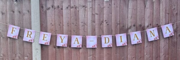 Banner personalizat cu nume si poze - imagine 5