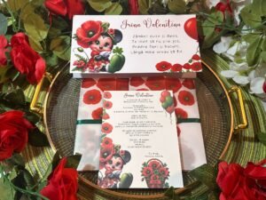 Invitație Botez „Macii Fermecați” – Minnie - imagine 4