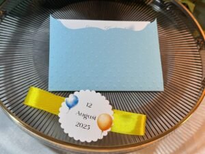 Invitație de botez elegantă - imagine 3