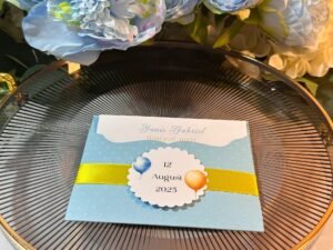 Invitație de botez elegantă - imagine 4