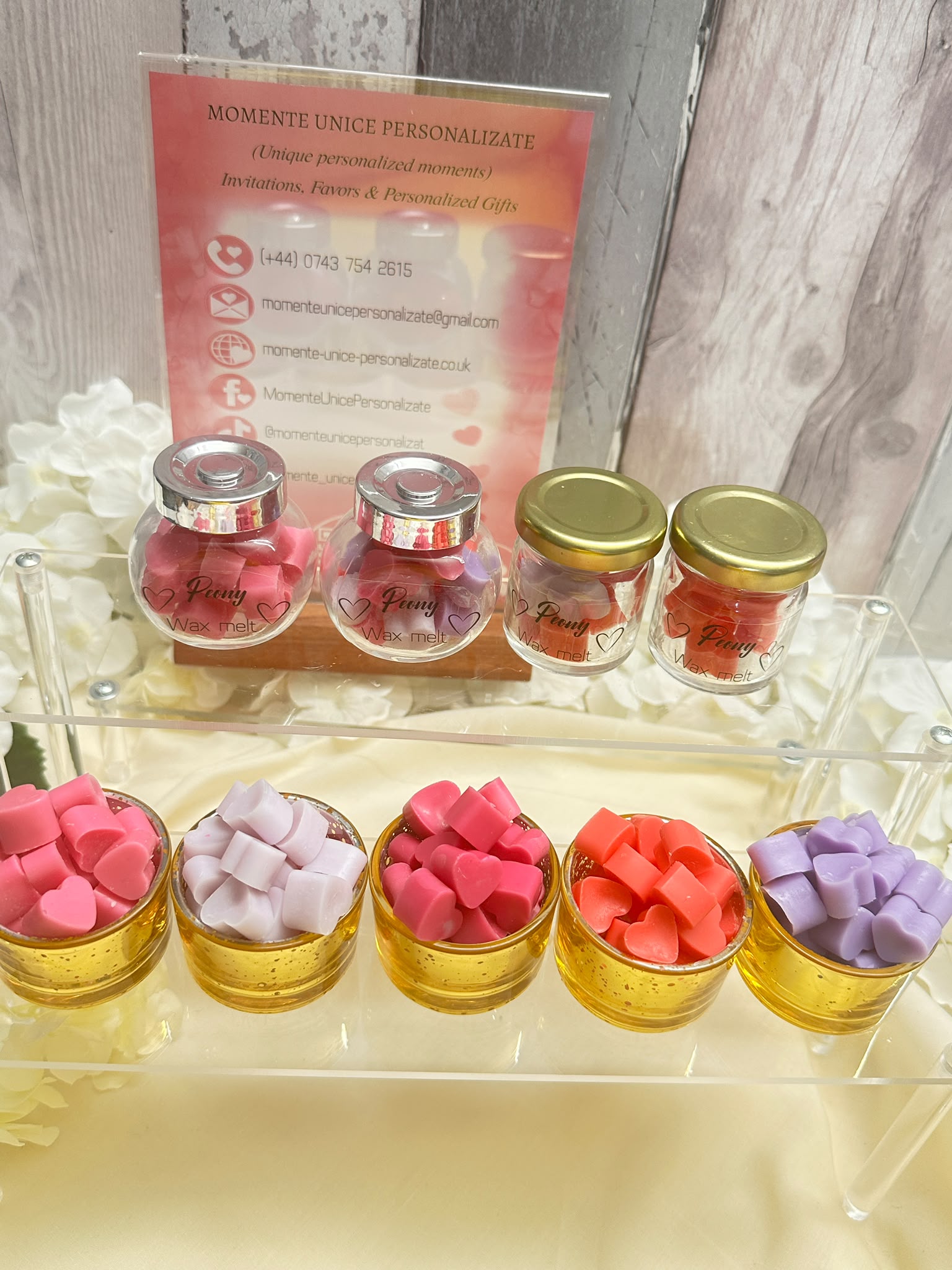 Personalized Scented Wax Melt Jar