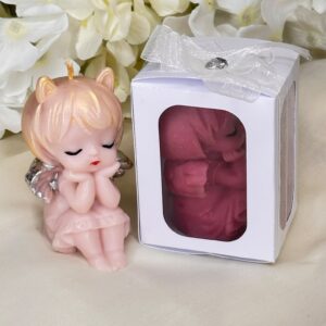 Personalised Angel Soy Wax Candle | Handmade UK