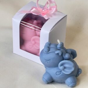 Personalised Unicorn Soy Wax Candle Gift | Handmade UK