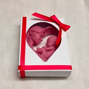 Mother Baby Candle – Handmade Soy Wax Baby Shower Favor, Christening Gift & New Baby Keepsake
