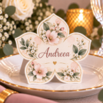 Place Card Personalizat | Floare de Poveste