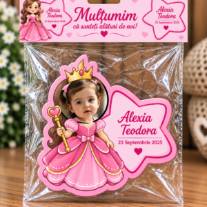 Mărturie magnetică personalizată - O Poveste Regală