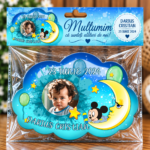Mărturie Magnetică Personalizată – Mickey în Lumea Viselor