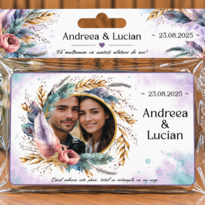 Mărturie magnetică personalizată - Vis Boem