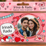 Mărturie Magnetică Personalizată – Scrisoare de Iubire