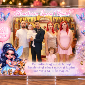 Magnet A4 personalizat cu fotografii și design la alegere