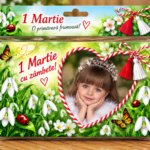 Magneți foto personalizați - Vestitorii Primăverii
