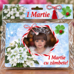 Magneți foto personalizați - Noroc de Primăvară