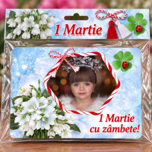Magneți foto personalizați - Noroc de Primăvară
