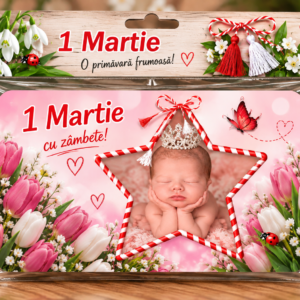 Magneți foto personalizați - Zâmbet de Primăvară