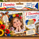 Magneți foto personalizați - Crescut cu Drag de România
