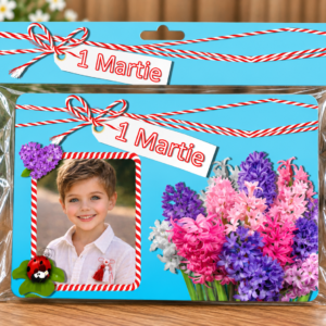 Magneți foto personalizați - Parfum de Zambile
