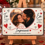 Magnet foto personalizat Valentine’s Day