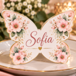 Place Card Personalizat | Aripi de Poveste
