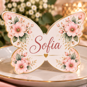 Place Card Personalizat | Aripi de Poveste